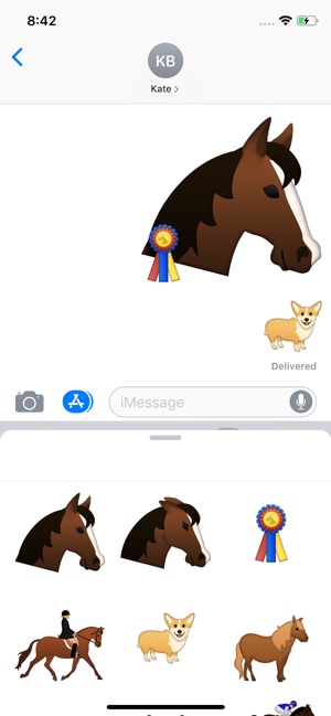 Whinny Horse Stickers