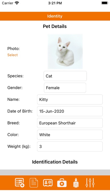 Pet Identity