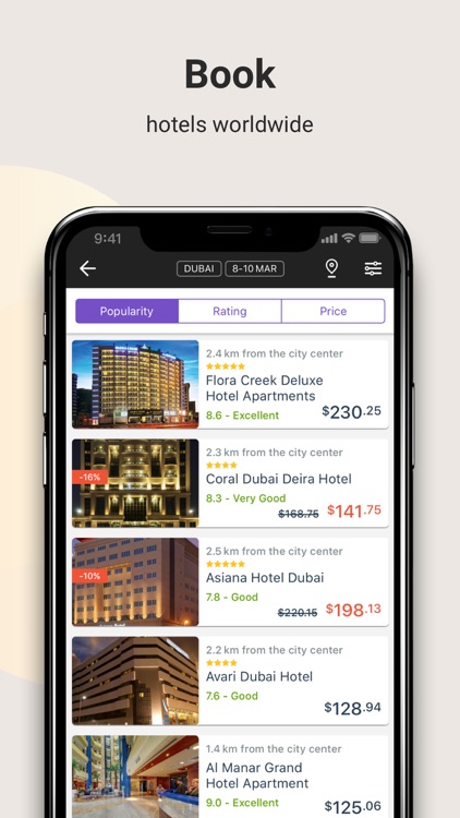 OneTwoTrip: Hotels and Flights
