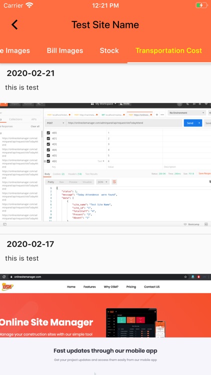 Online Site Manger Mobile App screenshot-9