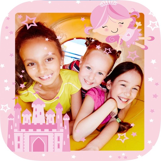 Princess photo frames & album iOS App