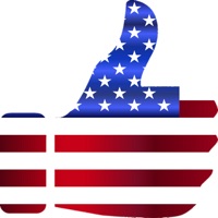 Thumbs Up American Stickers