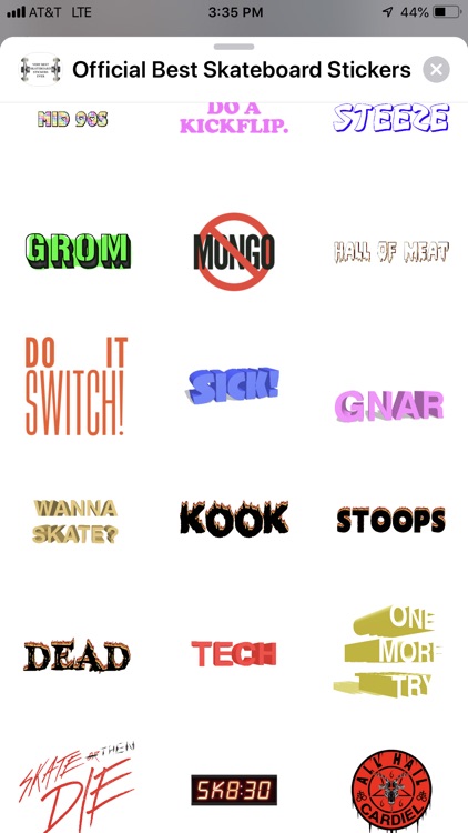 The Best Skateboard Stickers screenshot-3