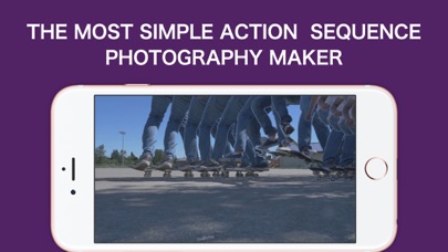 How to cancel & delete Action Sequence Shot from iphone & ipad 2
