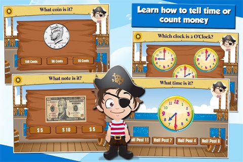 Pirate Kids 2nd Grade School screenshot 3