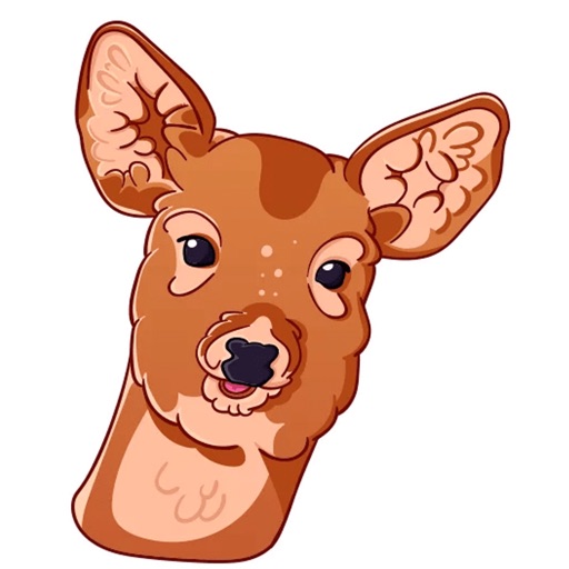 Mem deers stickers pack icon