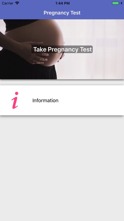 Pregnancy Test - Symptoms screenshot-0