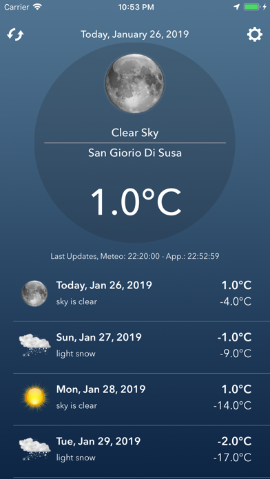 Easy Meteo screenshot 2