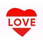 Love Stickers for iMessage, Animated Hearts, Text