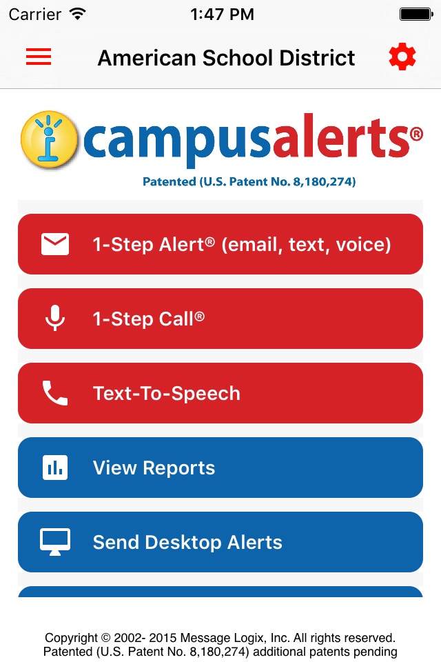Campus Alerts screenshot 2