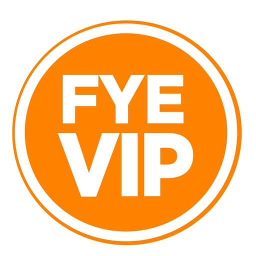FYE Backstage Pass VIP iOS App
