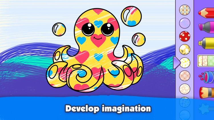 Coloring book: games for kids by Osnova Games