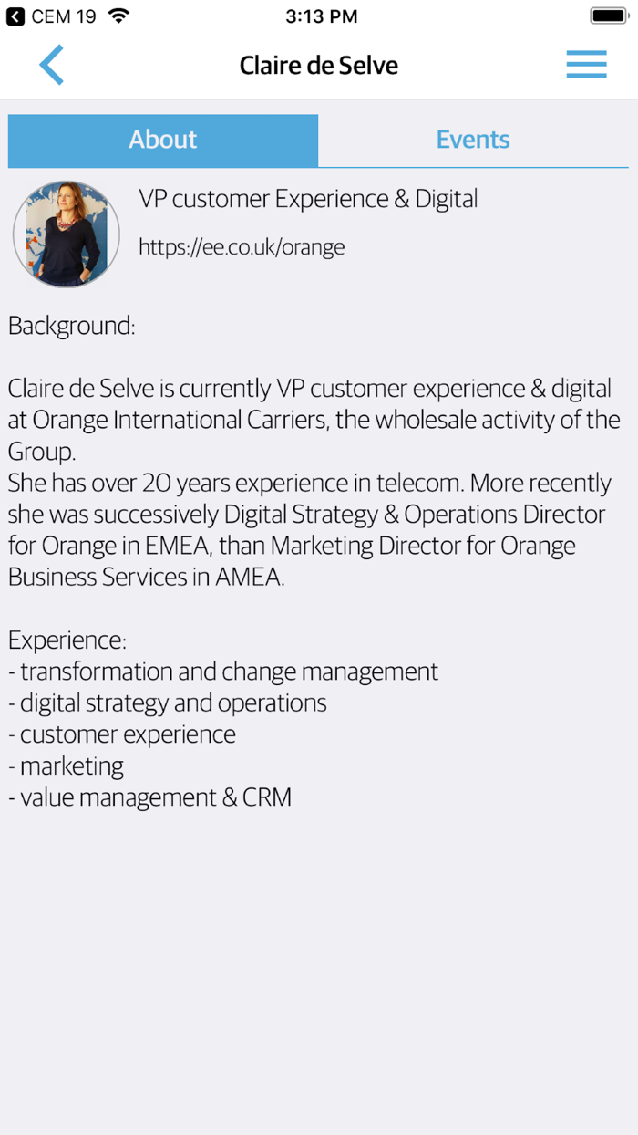 CEM in Telecoms Global 19