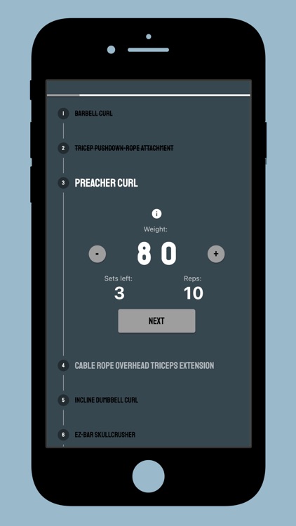 Dumbbell - Workout Log screenshot-3