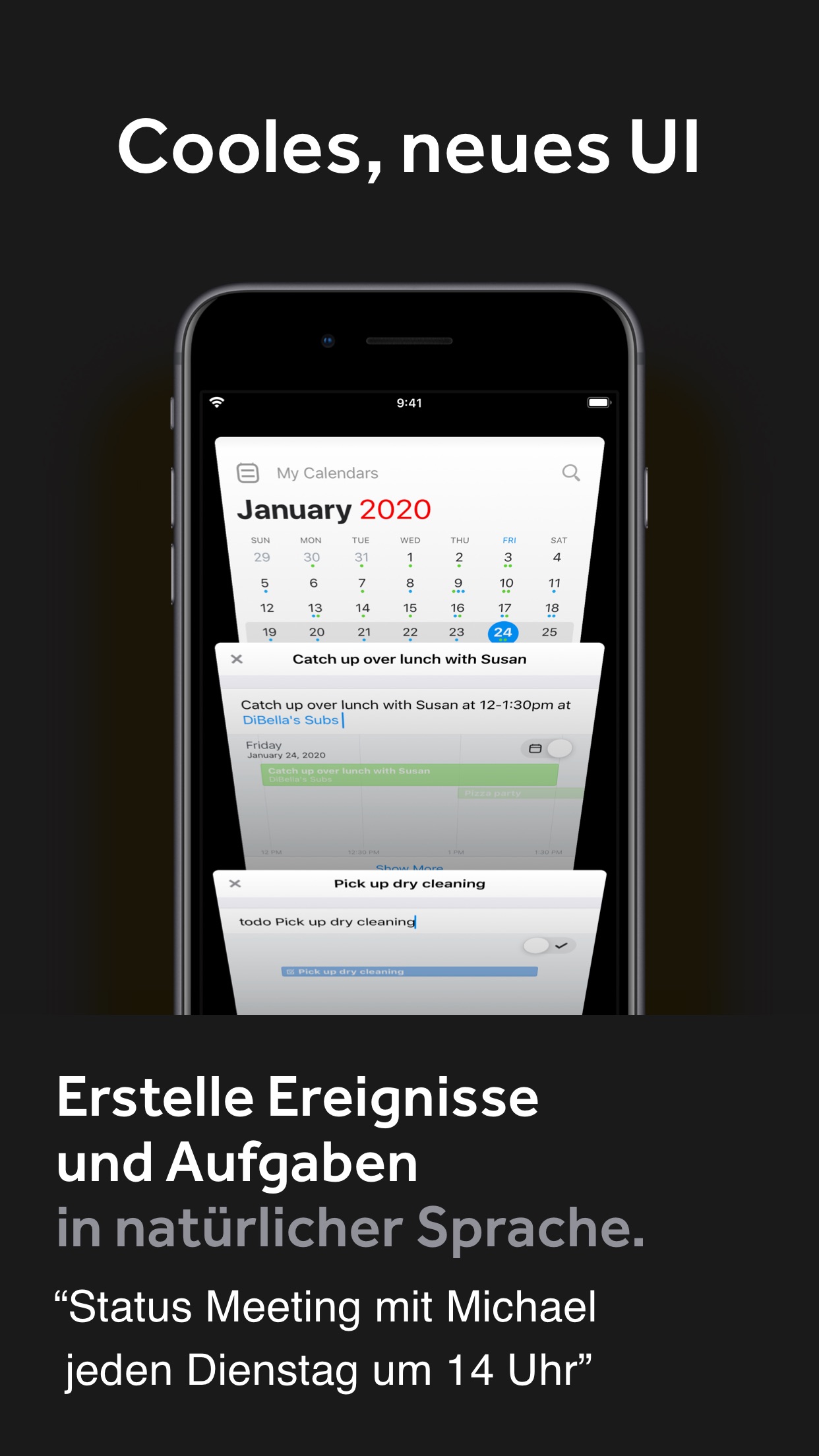 Screenshot do app Fantastical - Calendar & Tasks