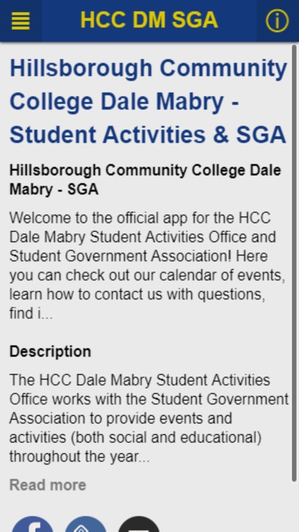 HCC Dale Mabry SGA