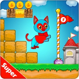 Super Hero Cat Adventure Game