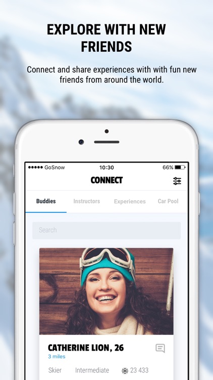 GoSnow: Ski,Snowboard,Lessons screenshot-0