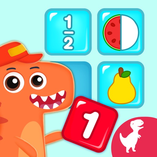 Dinosaur Kids Logic Matrix iOS App