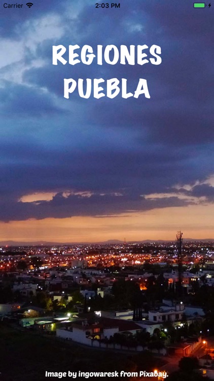 Regiones Puebla - para iPhone