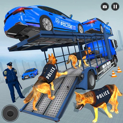 US Police Train Truck Parking iOS App