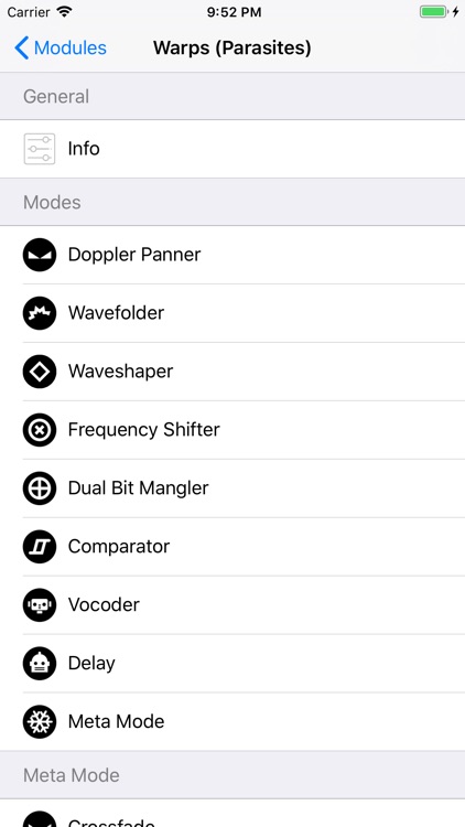 Synth Modes