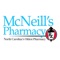 The Mcneill's Pharmacy app allows you and your family to securely communicate with your local pharmacy