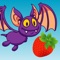 Help the Flappy Fruit Bat collect all the fruit and avoid the obstacles