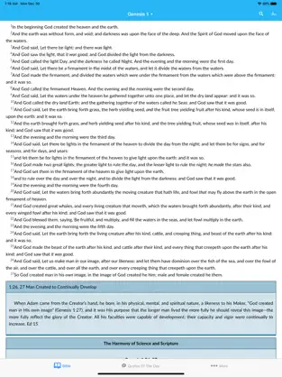 Screenshot 1 Bible with EGW Comments iphone