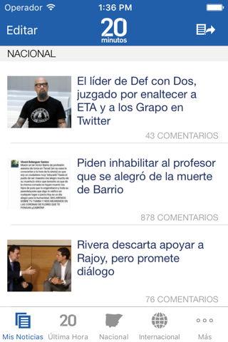 20minutos Noticias screenshot 3