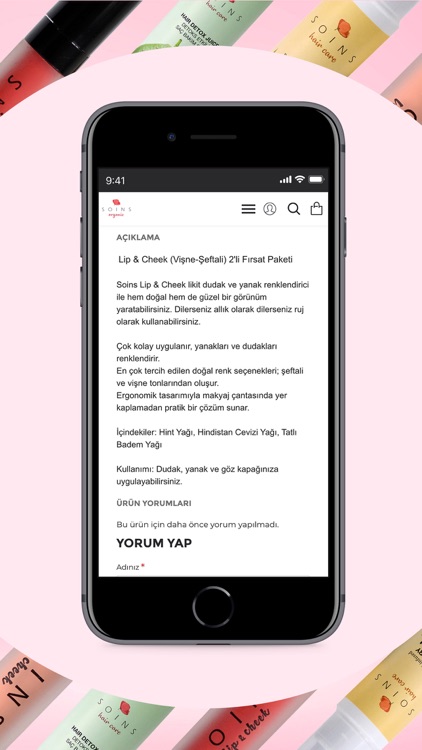 Soins Organic - Kişisel Bakım screenshot-7