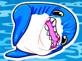 Hungry Shark Stickers