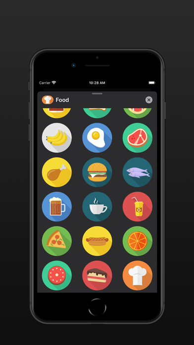 Screenshot #2 pour Food sticker collection