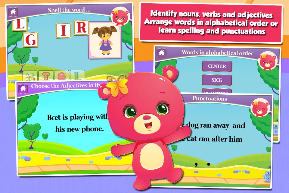 Bears Second Grade Games screenshot 4