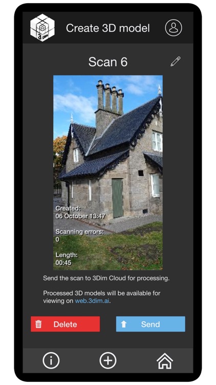 3Dim Capture - 3D Scanner screenshot-3