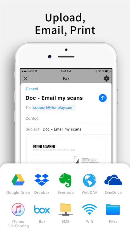 Doc Scan Pro - PDF Scanner Fax screenshot-5