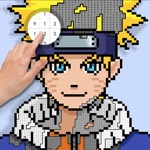 ANIME Color by Number Book