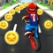 Bike Blast is a high speed intense free running game where you can ride your BMX bike through the 3D city and perform awesome stunts and crazy jumps with the coolest fun kids in town