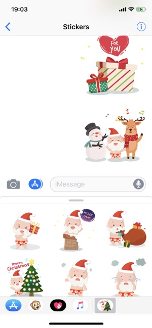 Christmas BoKid Funny Stickers(圖3)-速報App