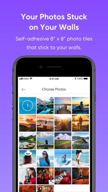 Wallpics™ — Sticky Photo Tiles