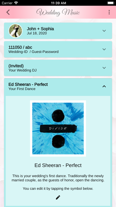 Wedding Music App (Amgee.net) screenshot 4