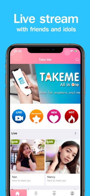 TakeMe - Live Stream(圖1)-速報App