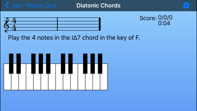 How to cancel & delete Jazz Theory Quiz from iphone & ipad 4