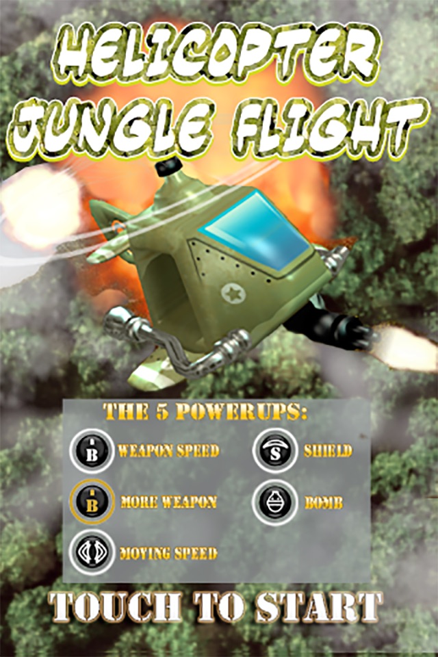 Helicopter Jungle Flight screenshot 2