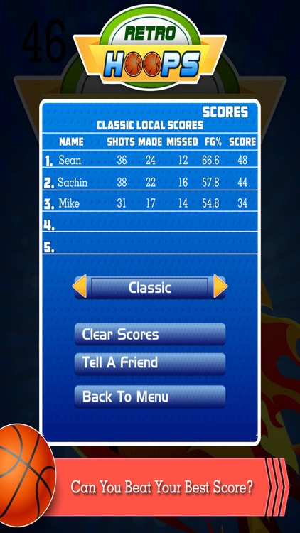 Retro Hoops Basketball Shoot screenshot-3