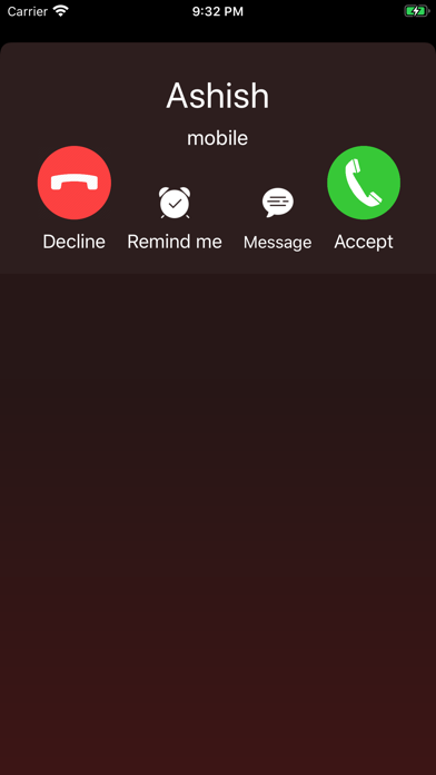 CallBar XS: Fake callのおすすめ画像1