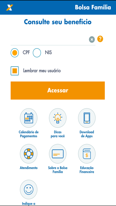 How to cancel & delete Bolsa Família CAIXA from iphone & ipad 1
