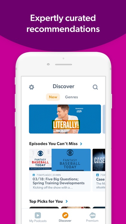Stitcher for Podcasts screenshot-3