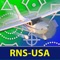 Maximise the value of In-Cockpit Flight Training using your iPad or iPhone, to learn and practice Instrument Navigation, Anytime or Anywhere, using Radio Navigation Simulator USA, (RNS-USA)