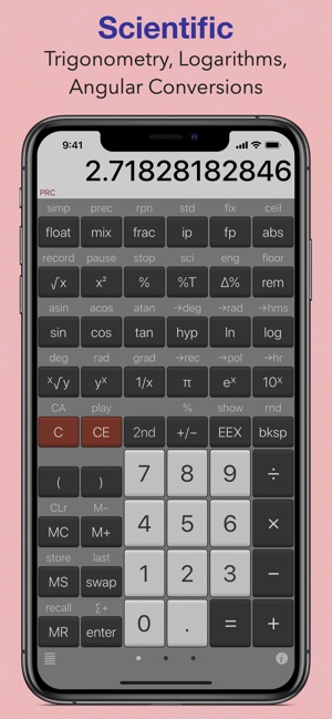 NeoCal Scientific Calculator